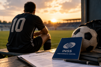 jogador de futebol se aposenta pelo inss