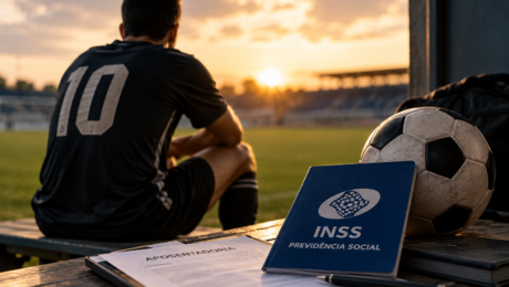 jogador de futebol se aposenta pelo inss